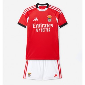 Fotbalové Dres Benfica Dětské Domácí Oblečení 2025-26 Krátký Rukáv (+ trenýrky)